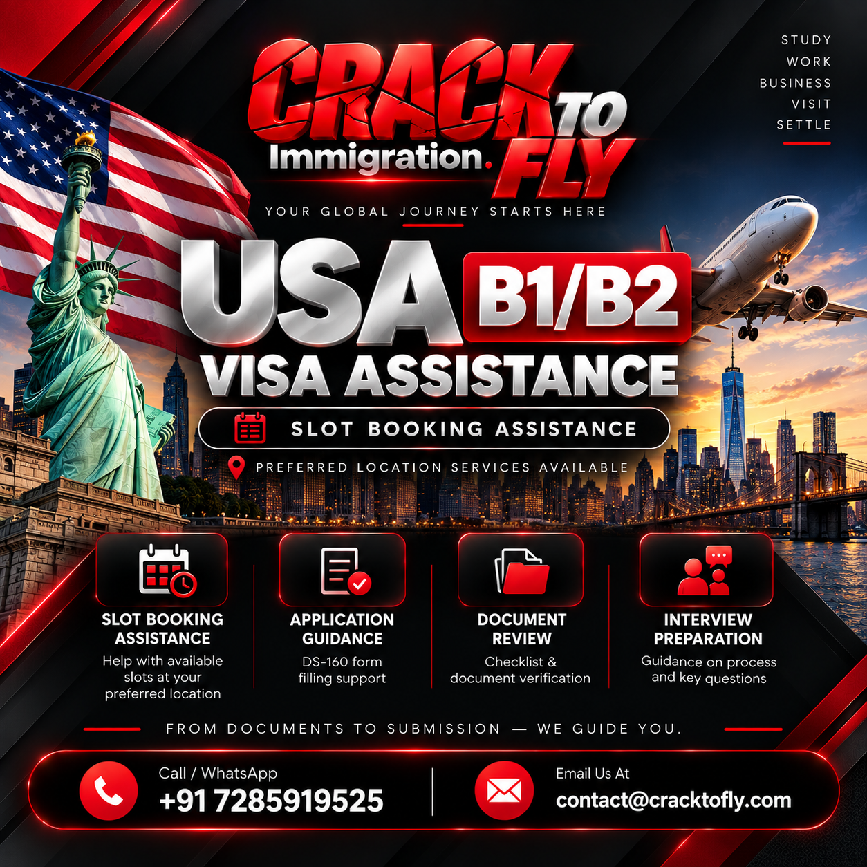 United States — Crack To Fly catalogue artwork